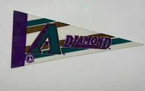 Vintage Arizona Diamondbacks MLB Mini Pennant 9in x4in Felt Banner Flag Baseball - Picture 1 of 3
