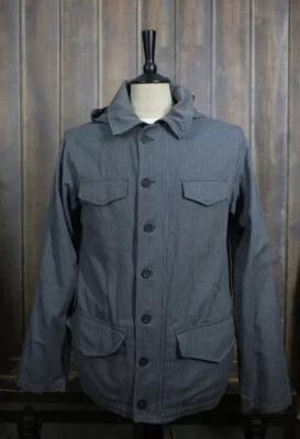 Vintage A.P.C. Men's Jacket Hickory Stripe Small - Image 1 of 4