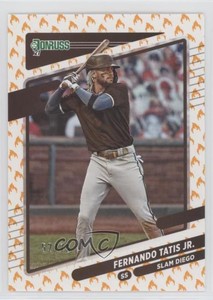 2021 Panini Donruss On Fire /75 Fernando Tatis Jr (San Diego) #71.1