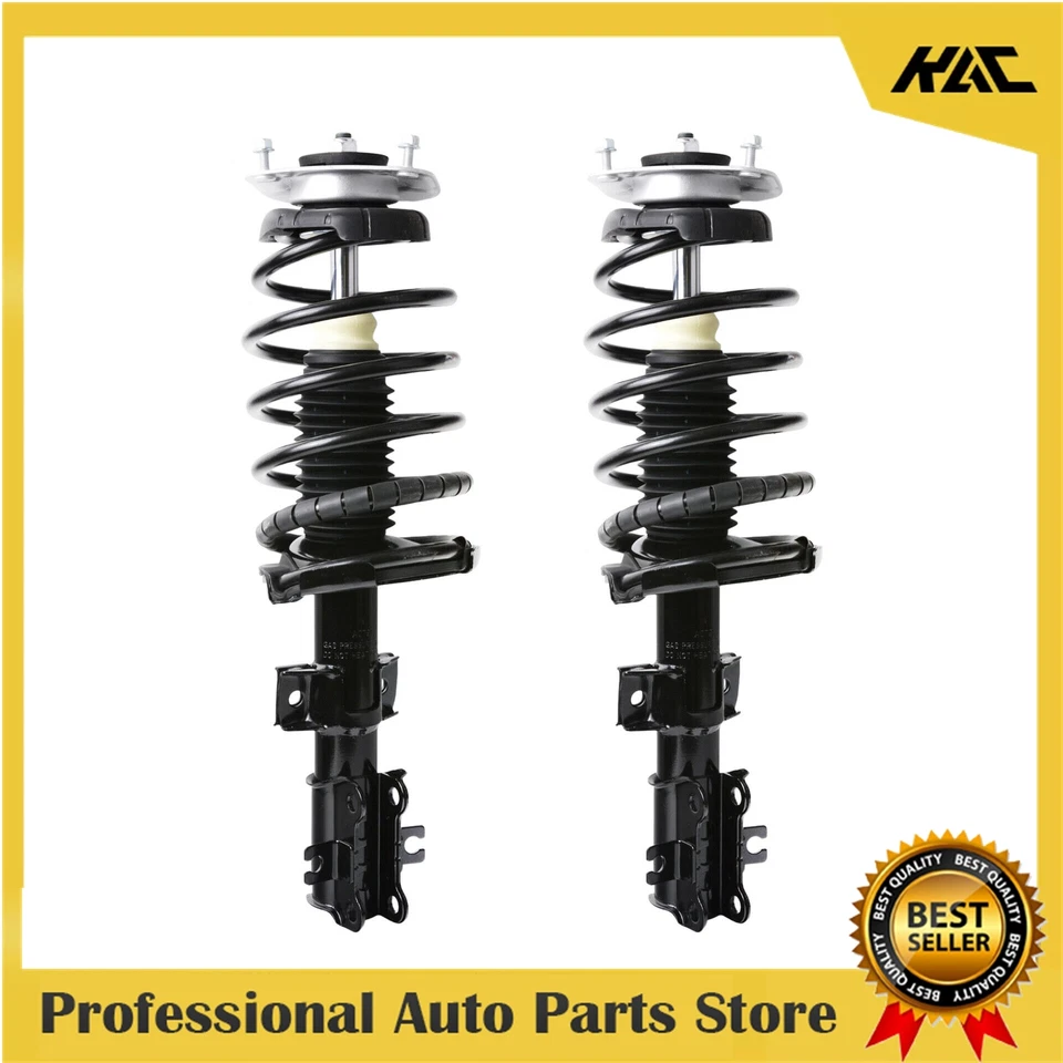 Par de conjuntos completos de puntal delantero y muelle helicoidal para Volvo S60 2001 2002-2009 Foto 1 de 4