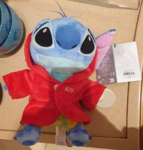 Baby Plush Blanket With Hood STITCH Disneyland Paris - Picture 1 of 2