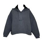 Lunya Restore Double Faced Pullover, Gray, Xs/S