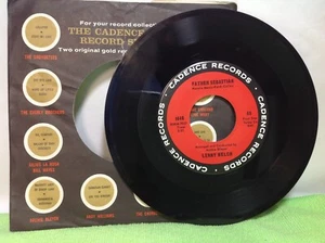 Larry Welch - Father Sebastian / If You See My Love - 7" 45 RPM Vinyl Record - Picture 1 of 3