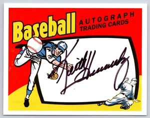 Keith Hernandez Authentic Autographed Signed Baseball Greats 4x5 Signature Card - Picture 1 of 1