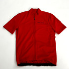 Pearl Izumi Herren Radfahren Trikot Shirt mit durchgehendem Reißverschluss kurzärmelig Gr. XS rot-orange