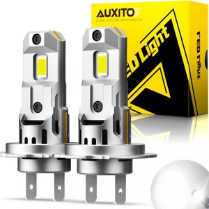 AUXITO H7 LED Headlight Bulbs High Low Beam 30000LM 150W White CANBUS ERROR FREE - Picture 1 of 9