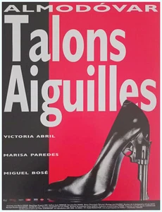 TALONS AIGUILLES Affiche Cinéma ROULEE 53x39 cm Movie Poster Almodovar Ressortie - Imagen 1 de 1