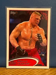 TOPPS WWE CARD 2012 BROCK LESNAR BASE CARD #5 - Picture 1 of 2