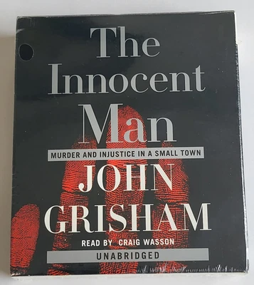 John Grisham "The Innocent Man" Unabridged Audiobook on 10 CDs 12.5 Hours - Image 1 of 4