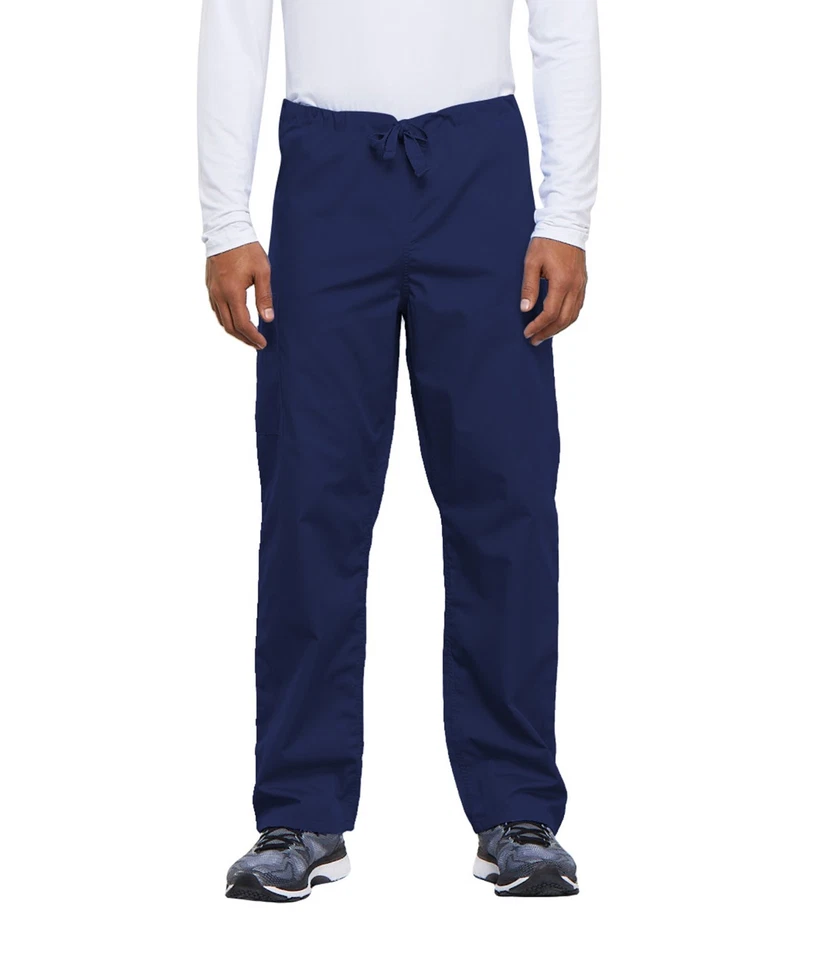 Pantalón Médico Cherokee Workwear Para Hombre con Cordón Carga Alto 4100T NAVW Azul Marino Foto 1 de 4