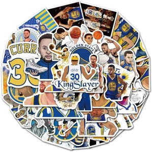 50PCS Basketball Star Stickers for Water Bottle, Laptop, Bicycle, Computer, - Picture 1 of 7