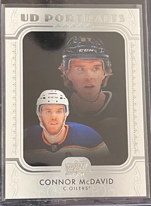 CONNOR MCDAVID UD PORTRAITS  P-5 2019-20 UPPER DECK SERIES 1 - Picture 1 of 2