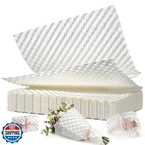Wiederverwendbare Luftpolsterpapier Blätter 15" x 12" x 50 Fuß Langlebig Luftpolsterfolie für Umzug - Bild 1 von 5