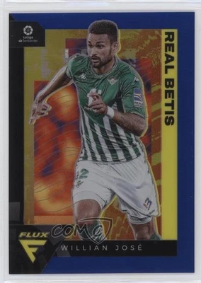 2021-22 Panini Chronicles Base La Liga Flux Blue Prizm /49 Willian Jose #283 - Image 1 of 2