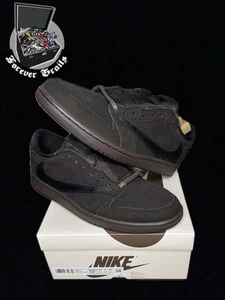 Size 10.5 - Travis Scott x Air Jordan 1 Retro OG SP Low Velvet Brown - Picture 1 of 8