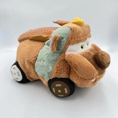 迪士尼皮克斯汽车 TOW MATER Dream Lites 枕头宠物夜灯毛绒填充 HTF — 第 1/4 张图片