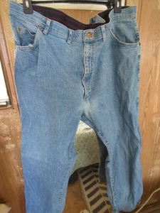 Jeans Wrangler 5 Bolsillos Azul Talla 44 X 30 Usados en Excelente Condición - Imagen 1 de 11