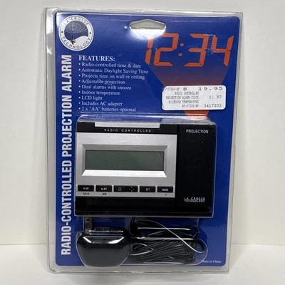 La Crosse WT-5720 Technology Projection Alarm Clock, New Open Box - Image 1 of 4