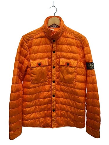 Piumino Stone Island L nylon arancione 631510324 #EG ADA