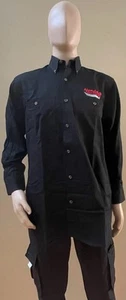 Hendrick Motorsports Team Issued Med Black ButtonDown Shirt NASCAR Racing NWOT - Picture 1 of 4