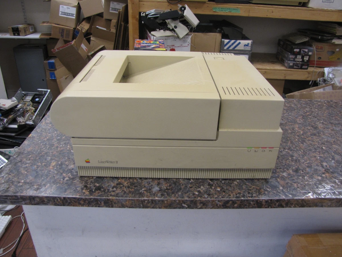 アップルレーザーライターII ヴィンテージ The Vintage Mac Museum » Apple LaserWriter II – Never Say Die