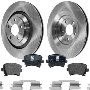 Rear Brake Disc Rotors and Pads Kit For Audi A6 Quattro 2006 - Picture 1 of 18