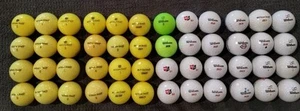 4 Dozen Wilson Staff Assorted Models Used Golf Balls, 5A/4A (WSC) $6.00/Dozen - Picture 1 of 18
