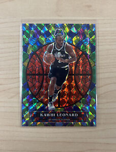 Kawhi Leonard 2020-21 Mosaic Stained Glass Los Angeles Clippers #7 Case Hit SSP