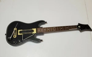 Activision Guitar Hero Power Wireless Gitarre Schwarz Gold 654 GETESTET ohne Dongle PS3 - Bild 1 von 6