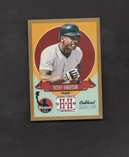 2013 Panini Hometown Heroes Curtain Call Gold Border #CC8 RICKEY HENDERSON HOFer