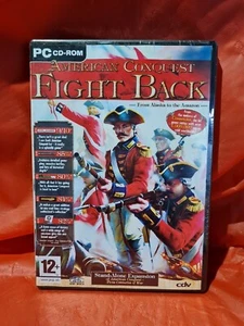 AMERICAN CONQUEST PC CD-ROM GAME FIGHT BACK 2003 STRATEGY WARFARE GAMES - Picture 1 of 4