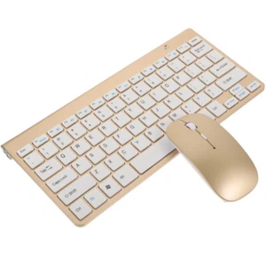 Kabelloses Tastatur- Und Mausset Multimedia-Tastatur Kabelloser Stecker - Afbeelding 1 van 12