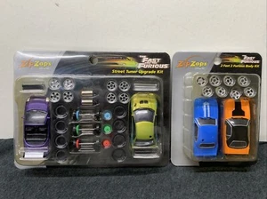 Zip Zaps Micro RC Fast & Furious Street Tuner Upgrade Kit Lot 2 Fast 2 Furious - Picture 1 of 19