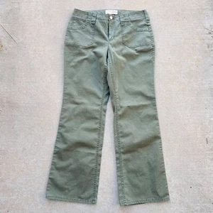 Y2K LondonJean Olive Green Chino Pants - Picture 1 of 6