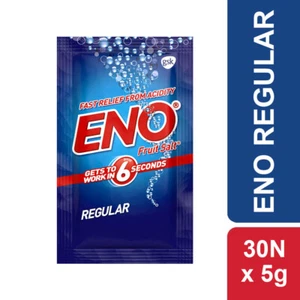 ENO Ragular Digestive Fruit Salt- Fast Relief from Acidity,(30 Sachets), 5g Each
