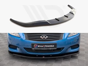 Difusor Frontal Difusor Diseño Maxton Brillo Negro ABS para Infiniti G37 Coupe - Imagen 1 de 5
