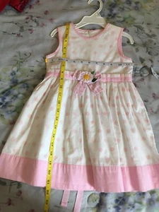 The Childrens Place casual sleeveless polka dot dress size 4T - Picture 1 of 5