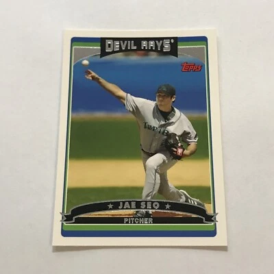 JAE SEO 2006 TOPPS UPDATE & HIGHLIGHTS #UH30 DEVIL RAYS - Image 1 of 2