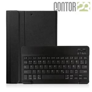 Schutzhülle inkl. Bluetooth-Tastatur SCHWARZ 10.2" Apple iPad 2020 8. Generation - Bild 1 von 10