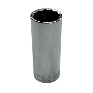 Craftsman USA 3/4" 12 Point 3/8" Deep Drive Socket VV Series 43317 - Picture 1 of 8