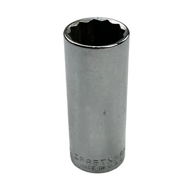 Craftsman USA 3/4" 12 Point 3/8" Deep Drive Socket VV Series 43317 - Image 1 of 4