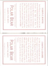 2003 (YANKEES) Topps 205 Triple Folder Polar Bear #TF58 Aaron Boone/Jason Giambi