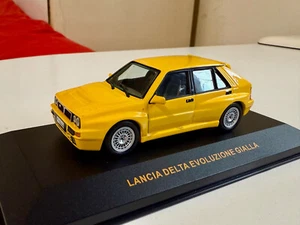 IXO LANCIA DELTA INTEGRALE EVOLUZIONE GIALLO 1/43 - Foto 1 di 8