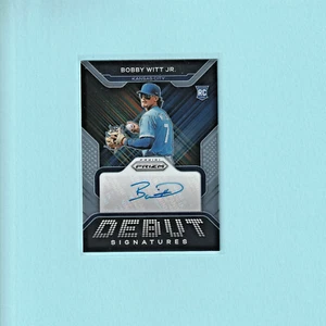 2022 Prizm Bobby Witt Jr. Debut Signatures RC Auto #DS-BW - Picture 1 of 2