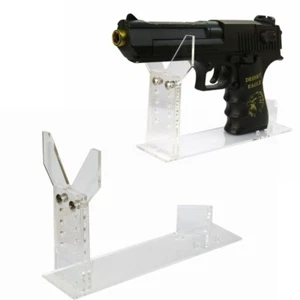Soporte de exhibición para armas / Soporte para armas / Soporte para armas de acrílico transparente / Pistola / Pistola de juguete - Imagen 1 de 6