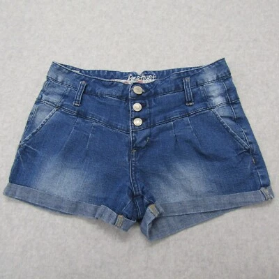 Pantalones cortos de mezclilla para mujer Amethyst talla 7 azules Foto 1 de 4