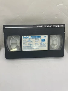 Scotch HEAD CLEANING VIDEOCASSETTE, VHS Head Cleaner - Picture 1 of 1