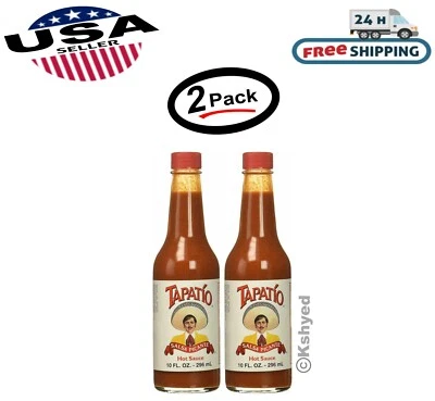 Paquete de 2 Salsa Picante Tapatio 10 OZ (Pack de 2) Nuevo - Envío Gratis Foto 1 de 4