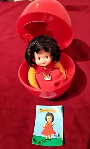 INCREÍBLE MUÑECA GRIEGA RARA DE COLECCIÓN HEIDI LA CHICA DE LOS ALPES HUEVO DE PASCUA POR EL GRECO - Imagen 1 de 7
