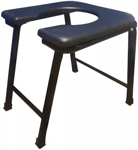 Premium Commode Stool with Lock for Added Safety with Foldable Design 1 ITEM - Picture 1 of 2